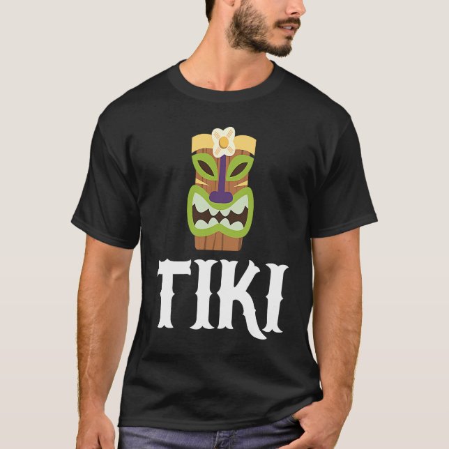 Camiseta Hawaiian Tiki Pineapple Hawaii (Anverso)