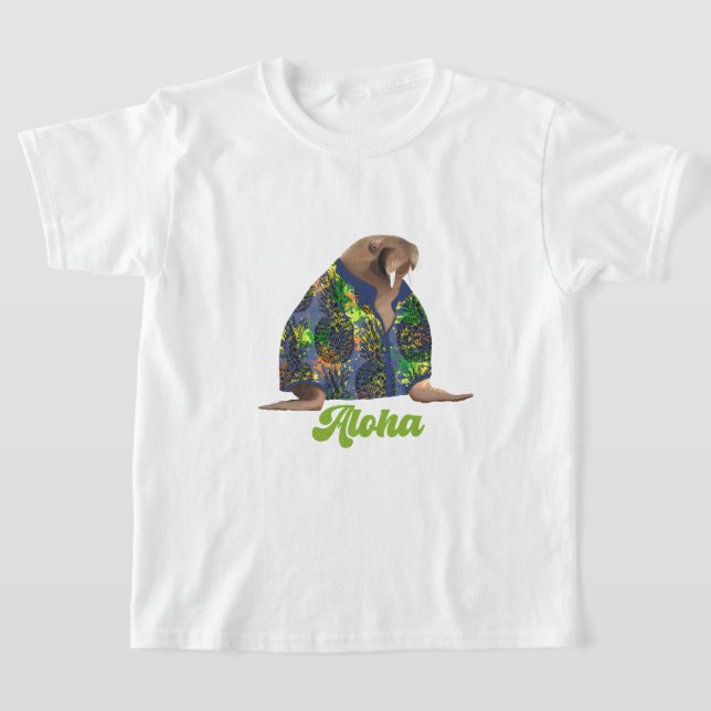 Camiseta Hawaiian Walrus - Aloha (Distribución)