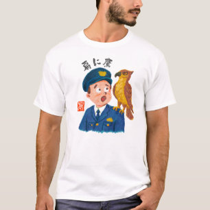Camiseta Hawk on shoulder (Katanitaka)