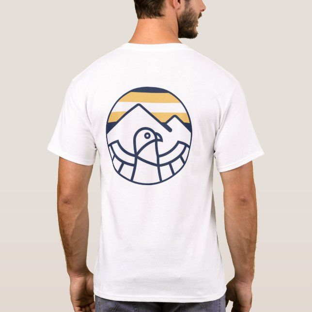 Camiseta Hawk para adultos (Reverso)