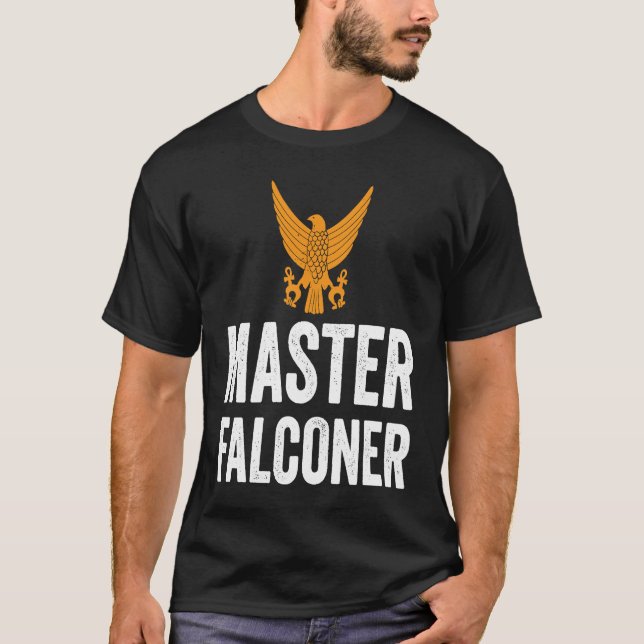 Camiseta Hawker and Falconry Master Falconer (Anverso)