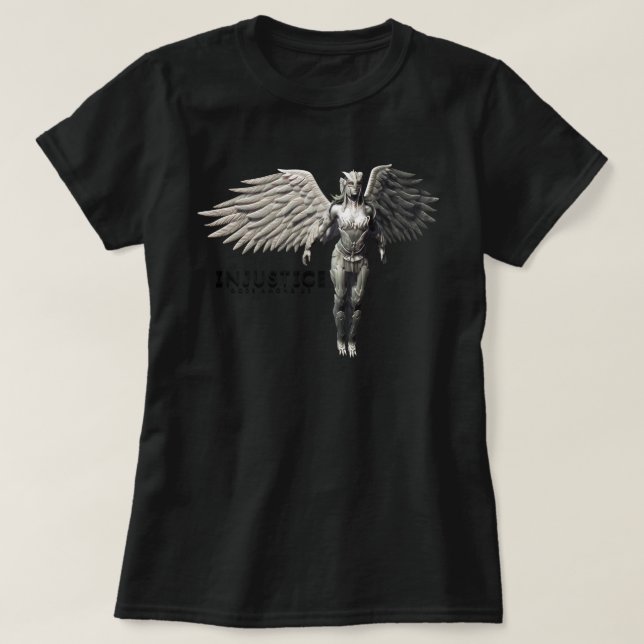 Camiseta Hawkgirl (Diseño del anverso)
