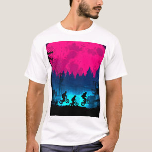 Camiseta Hawkins Night Ride Retro 1985 Stranger Th