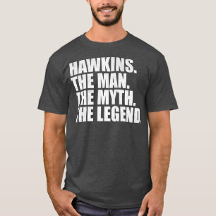 Camiseta HawkinsHawkins Nombre de la familia Hawkins apelli