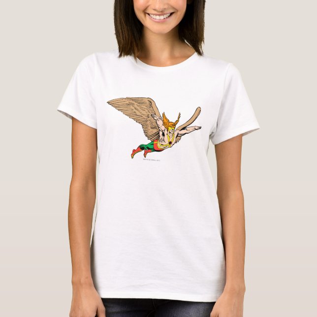 Camiseta Hawkman Flies (Anverso)