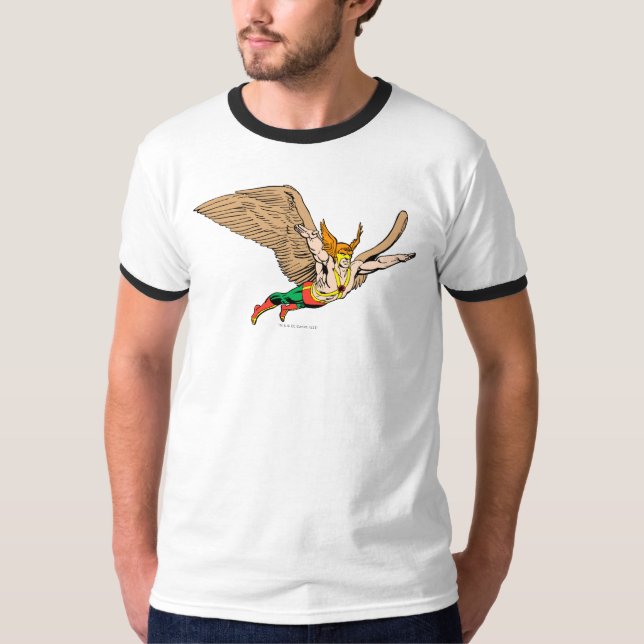 Camiseta Hawkman Flies (Anverso)