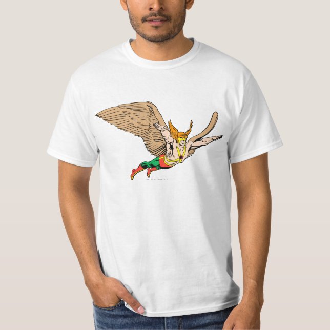 Camiseta Hawkman Flies (Anverso)