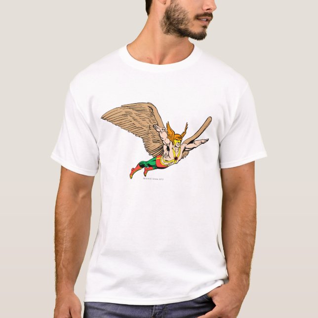 Camiseta Hawkman Flies (Anverso)