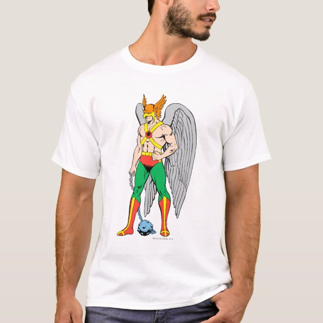 Camiseta Hawkman Standing Pose (Anverso)