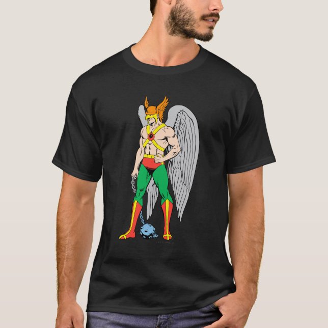 Camiseta Hawkman Standing Pose (Anverso)