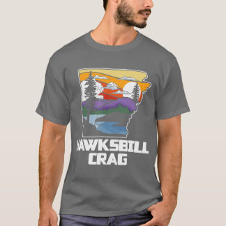 Camiseta Hawksbill Crag Arkansas Naturaleza artística al ai