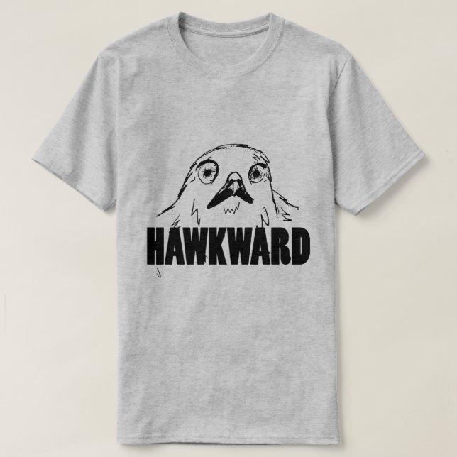 Camiseta Hawkward (Diseño del anverso)