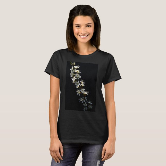 Camiseta Hawthorn Flowers Wcm (Anverso completo)