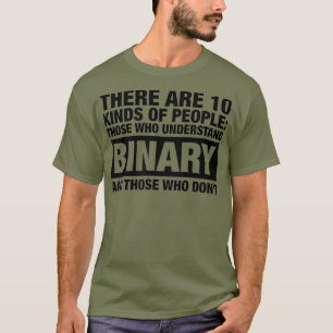 Camiseta Hay 10 clases de computadoras binarias