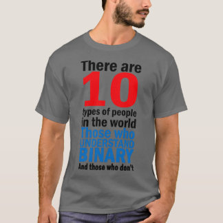 Camiseta Hay 10 tipos de personas 1