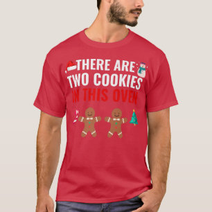 Camiseta Hay 2 cookies en esta fiesta de embarazo de hormig