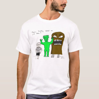 Camiseta Hay algo detrás de mí….