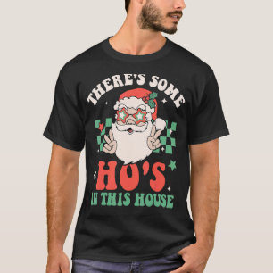 Camiseta Hay algunos en esta casa Santa Groovy Retro