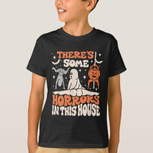 Camiseta Hay algunos horrores en esta calabaza fantasma H