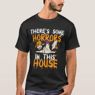 Camiseta Hay algunos horrores en esta calabaza fantasma H