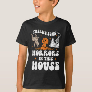 Camiseta Hay algunos horrores en esta calabaza fantasma H