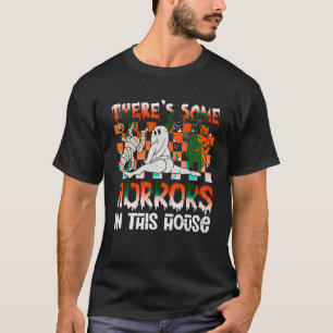 Camiseta Hay algunos horrores en esta calabaza fantasma H