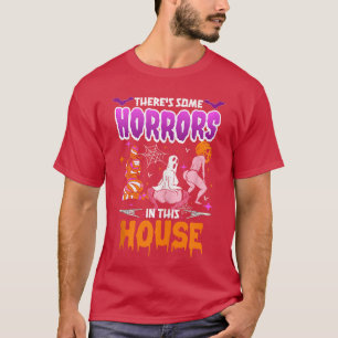 Camiseta Hay algunos horrores en esta casa Chara de terror