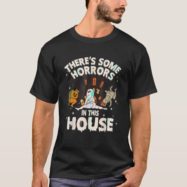 Camiseta Hay algunos horrores en esta casa fantasma de cala (Anverso)