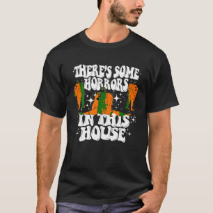 Camiseta Hay algunos horrores en esta divertida calabaza de