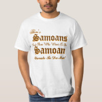 Hay, allí es, los samoanos, los samoanos, y ésos…
