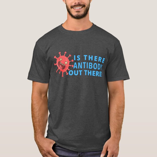 Camiseta Hay Anticuerpos Por Ahí - Laboratorio (Anverso)