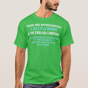 Camiseta Hay Aproximadamente 1013913 Palabras