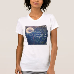 Camiseta Hay belleza en simplicidad