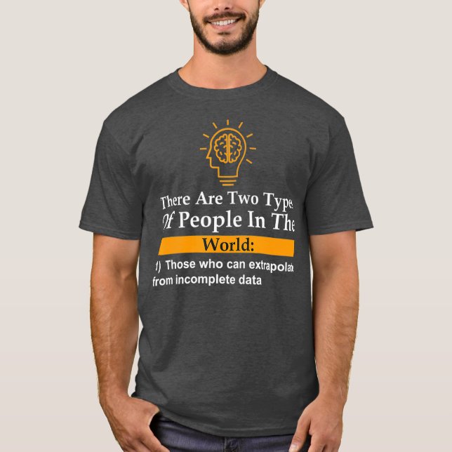 Camiseta Hay Dos Tipos De Personas Que Pueden (Anverso)