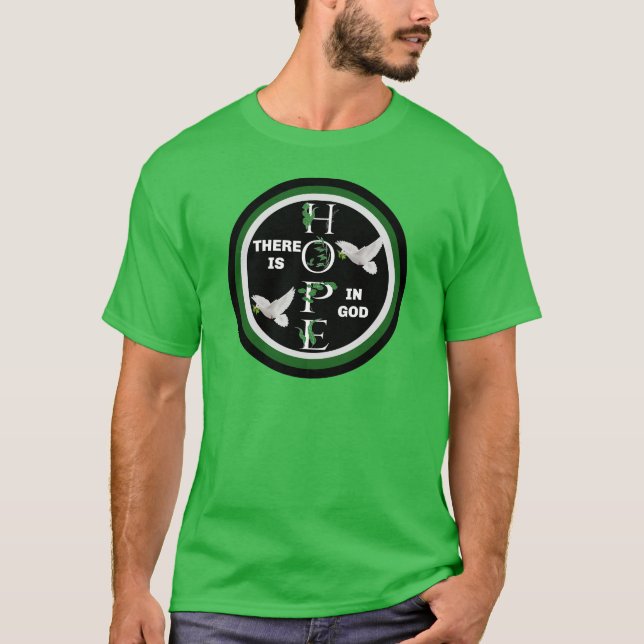 Camiseta Hay esperanza (grano) (Anverso)