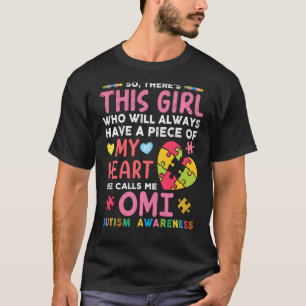 Camiseta Hay Esta Chica Ella Me Llama Omi Conciencia Del Au