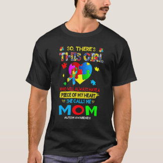 Camiseta Hay Esta Chica Que Me Llama Mamá Conciencia Del Au