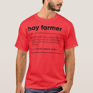 Camiseta Hay Farmer Funny