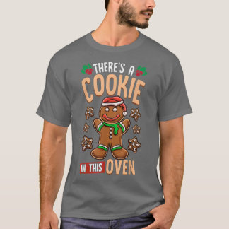 Camiseta Hay galletas en este embarazo de Navidades de cuer