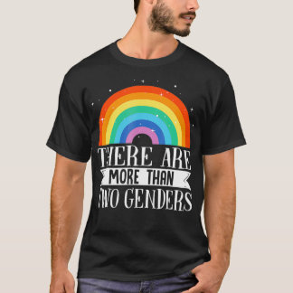 Camiseta Hay más de 2 géneros LGBTQ1