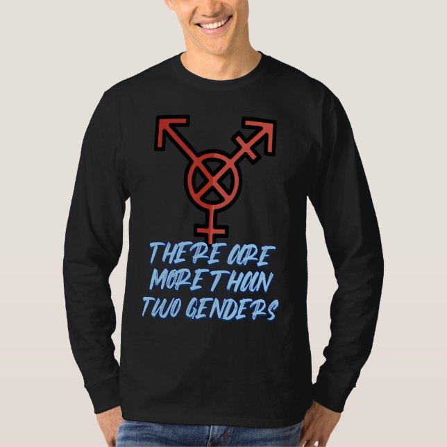 Camiseta Hay Más De Dos Géneros (Anverso)