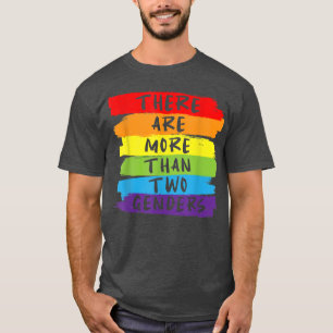 Camiseta Hay Más De Dos Géneros LGBTQ