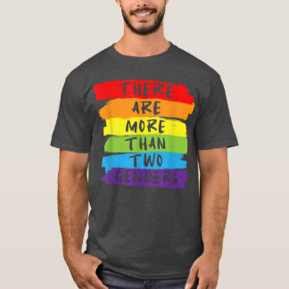 Camiseta Hay Más De Dos Géneros LGBTQ