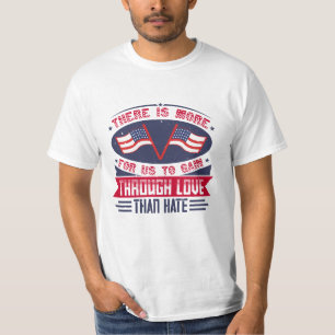 Camiseta Hay más para nosotros que ganar a través del amor