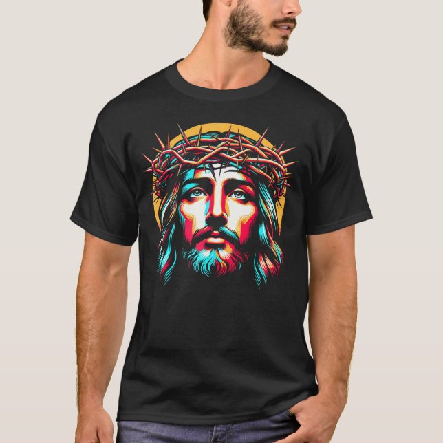 Camiseta Hay Poder En El Nombre De Jesús Cristiano (Anverso)