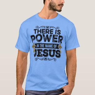 Camiseta Hay Poder En El Nombre De Jesús Tejidos Cristianos