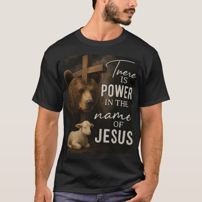 Camiseta Hay poder en el nombre de JesúsT-Shirt (Anverso)