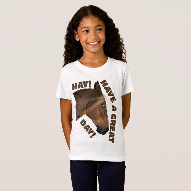 Camiseta ¡Hay! ¡Que tengas un gran día! (Anverso completo)