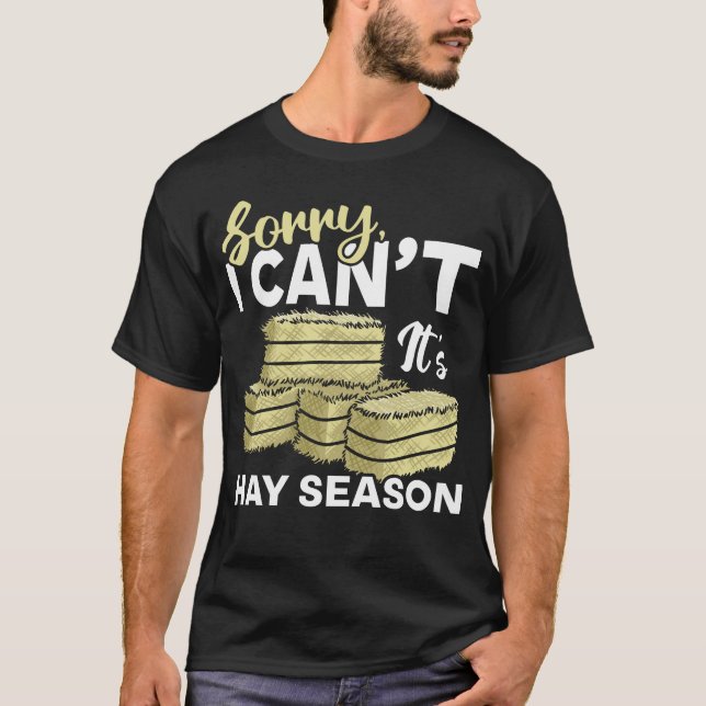 Camiseta Hay Season Agriculture Hay Farmer (Anverso)