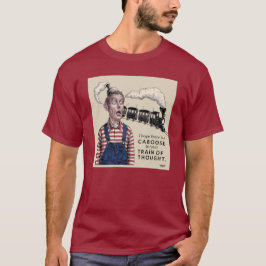 Camiseta ¿Hay un alcaparate en tu tren de pensamiento?